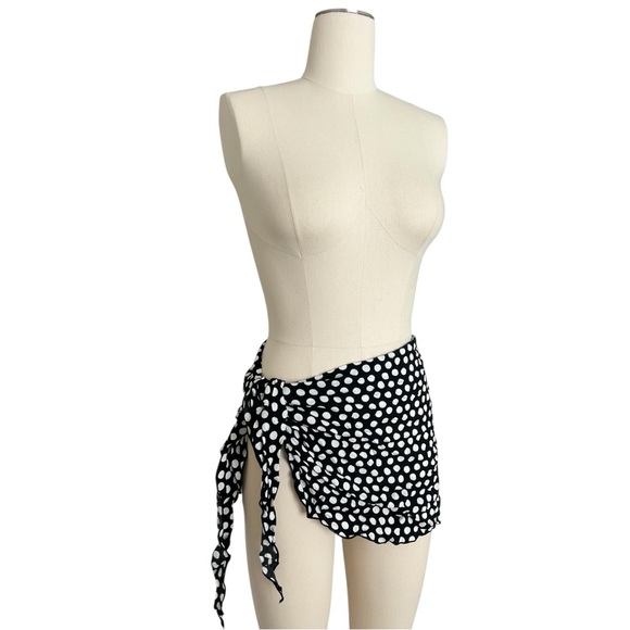 Kenny Flowers Polka Dot Cover Up Sarong - Picture 2 of 3